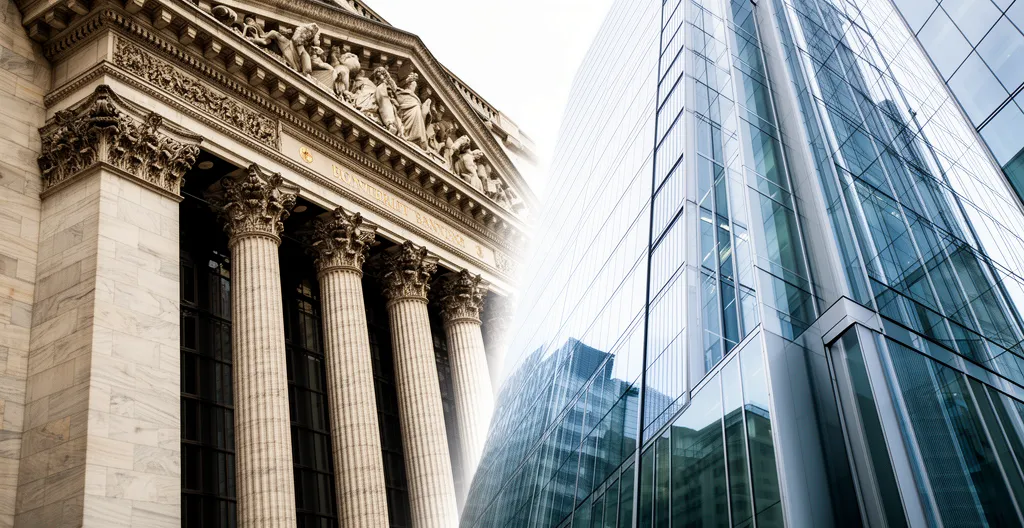 Comparaison visuelle entre banque en ligne et néobanque pour choisir sa banque principale en France