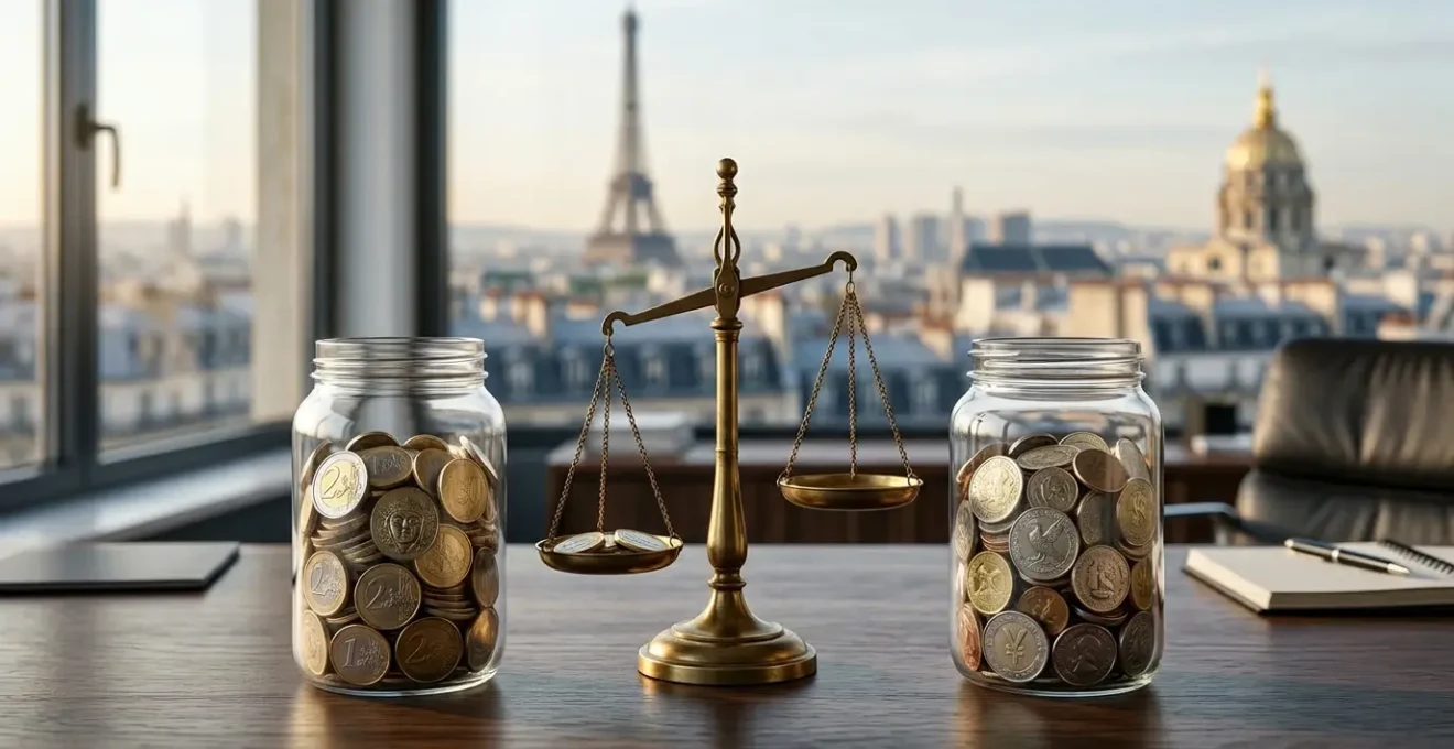 Comparaison visuelle entre compte-titres et PEA pour investissement boursier