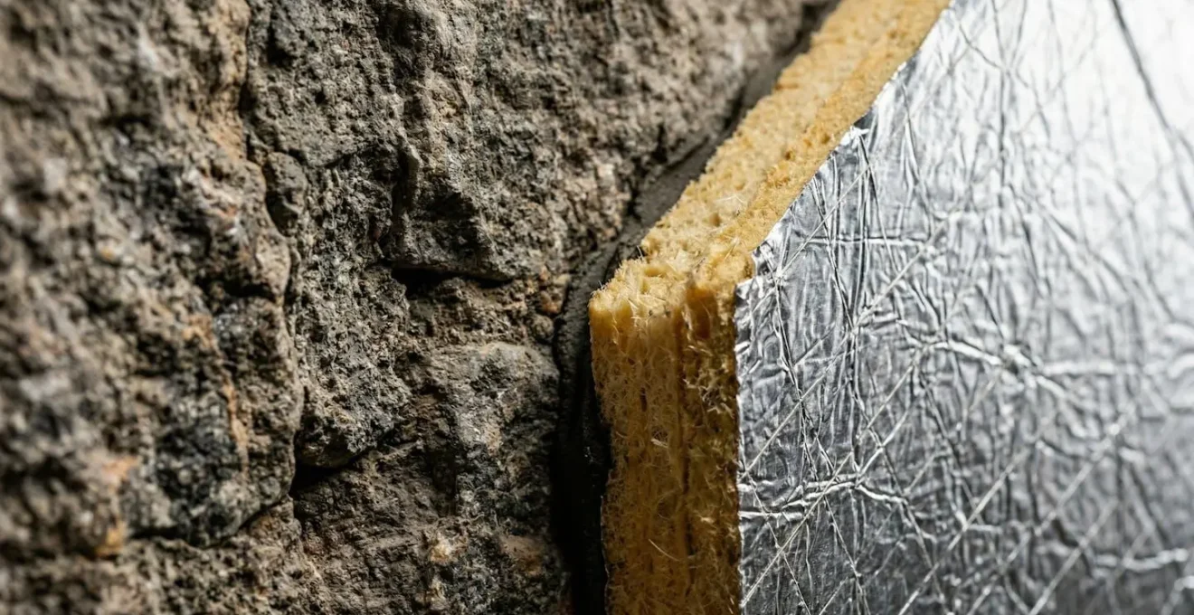 Travaux d'isolation thermique dans un appartement ancien avec matériaux écologiques