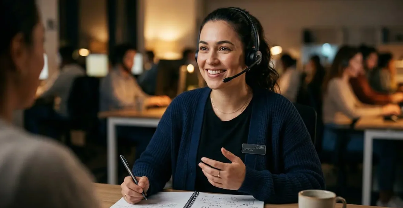 Centre d'assistance client bancaire disponible 24h/24